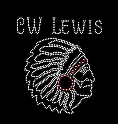 CW LEWIS RHINESTONE FLANNEL DESIGN
