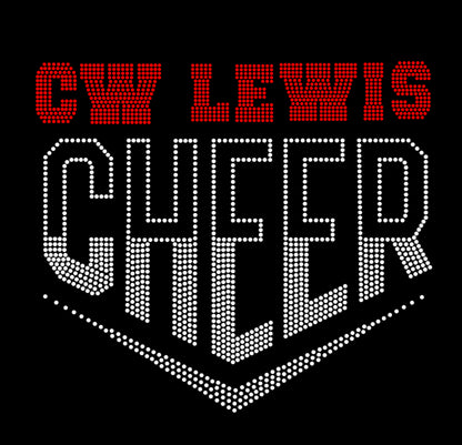 CW LEWIS RHINESTONE FLANNEL DESIGN