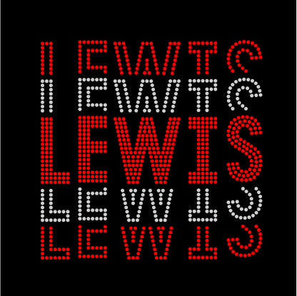 CW LEWIS RHINESTONE FLANNEL DESIGN