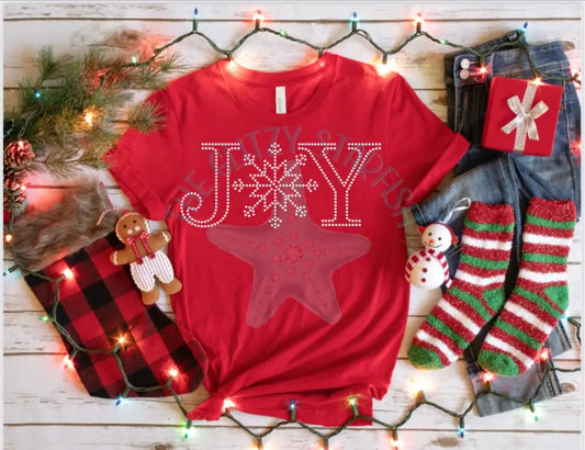 Joy Rhinestone Shirt