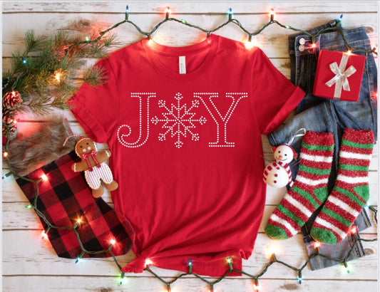 Joy Rhinestone Shirt