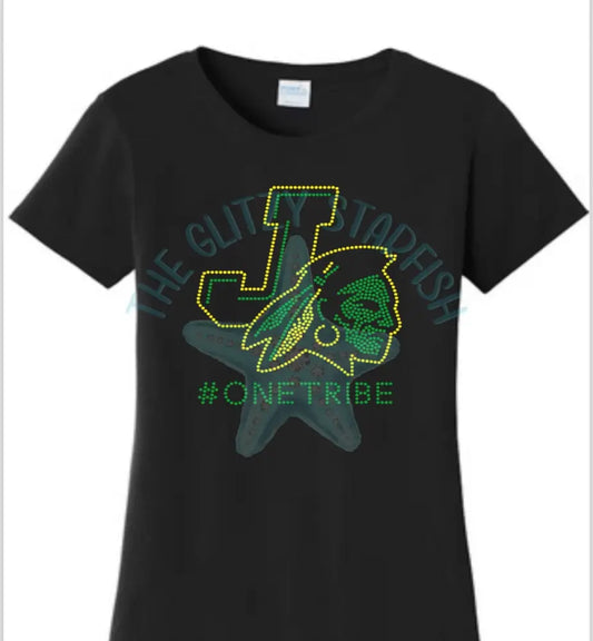 One Tribe Tshirt Short Sleeve (Unisex & Ladies Fit Available) Small / Black Shirt