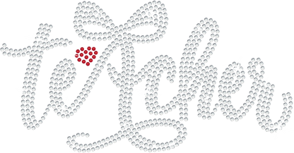 OAK KNOLL TEACHER RIBBON BOW Rhinestone Design
