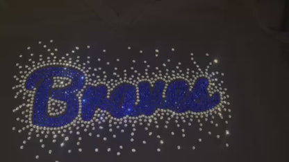 BRAVES SCATTER DESIGN