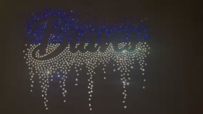 BRAVES OMBRE SCATTER DESIGN