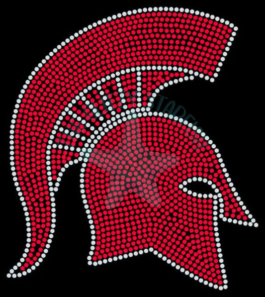 Spartan (Custom Color) Rhinestone Tshirt