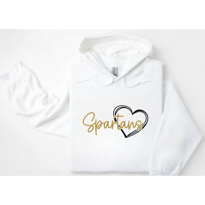 SPARTANS HEART NON-BLING DESIGN