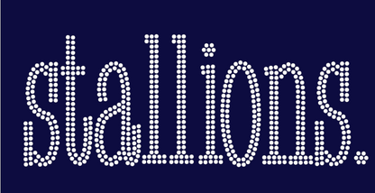 GT STALLIONS TYPE PERIOD BLING DESIGN