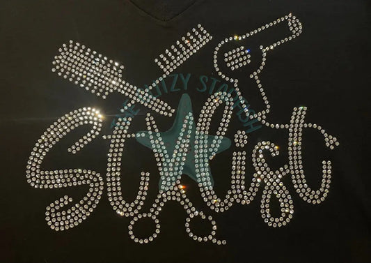 Stylist Rhinestone Shirt