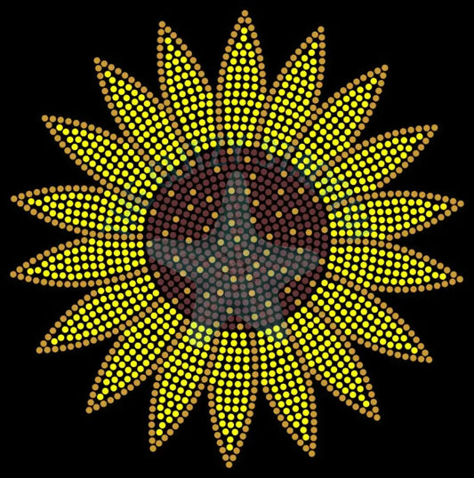 Sunflower Rhinestone Shirt